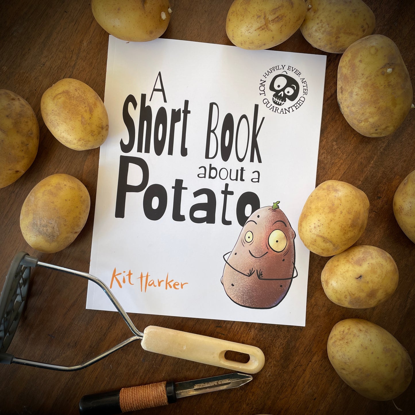 A Short Book About A Potato signed by author/illustrator